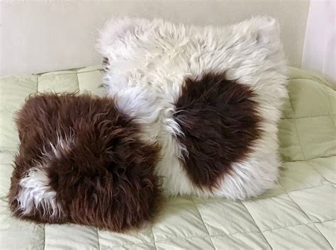 lambskin pillow cover